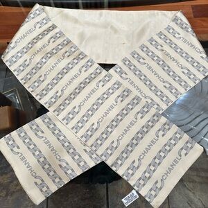 Chanel scarf 56"L x 6" w